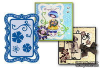 Набор лезвий Marianne Design Creatables - Rectange Frame &amp; Flowers - ScrapUA.com