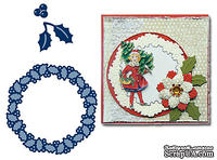 Набор лезвий Marianne Design Creatables - Holly Wreath - ScrapUA.com