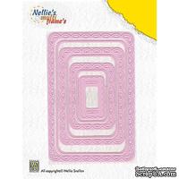 Лезвие Nellie Snellen Multi Frame Dies - Rectangle (set of 7) - ScrapUA.com