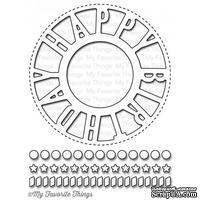 Лезвие My Favorite Things - Die-namics Birthday Centerpieces, 4 шт. - ScrapUA.com