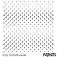 Резиновый штамп My Favorite Things - BG Transparent Triangles Background - ScrapUA.com