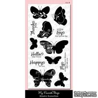 Акриловые штампы My Favorite Things - LJD Blissful Butterflies