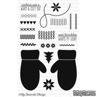 Акриловый штамп My Favorite Things - LJD Cozy Mittens, 19 штук (LJD43)