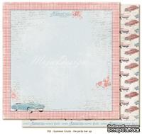 Двусторонний лист бумаги для скрапбукинга от Maja Design - Summer Crush - He picks her up, 30x30 см
