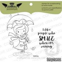 Набор акриловых штампов Lesia Zgharda I like people who smile when it`s raining N083a - ScrapUA.com