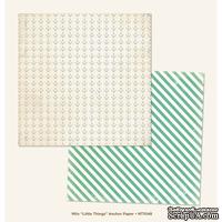 Лист скрапбумаги My Mind&#039;s Eye Little Things &quot;Anchor&quot;, 30х30 см, двусторонняя - ScrapUA.com