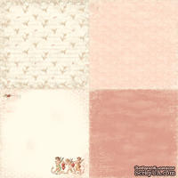 Лист односторонней бумаги от Pion Design - Homing pigeons - From my Heart II, 30х30 - ScrapUA.com