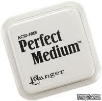 Чернила для эмбоссинга Ranger - Clear Perfect Medium Stamp Pad, 7.5х7.5 см