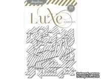 Металлизированный чипборд от Pink Paislee - Luxe Collection - Chipboard Arrows - ScrapUA.com