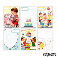 Карточки для журналинга от Pretty Little Studio  -  Birthday Wishes Journaling Cards - ScrapUA.com