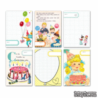 Карточки для журналинга от Pretty Little Studio  -  Birthday Candles Journaling Cards - ScrapUA.com