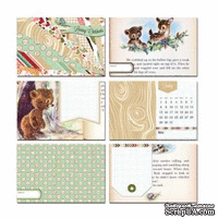 Карточки для журналинга от Pretty Little Studio  -  Bear Cub Journaling Cards - ScrapUA.com