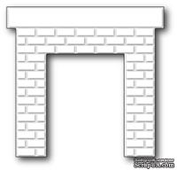 Нож для вырубки от Poppystamps - Classic Brick Fireplace
