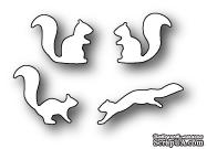 Нож для вырубки от Poppystamps - Frisky Squirrels - ScrapUA.com