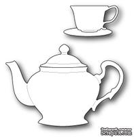 Нож для вырубки от Poppystamps - Ornate Tea Set - ScrapUA.com