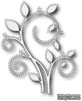 Нож для вырубки от Poppystamps - Stitched Swirl Stem - ScrapUA.com