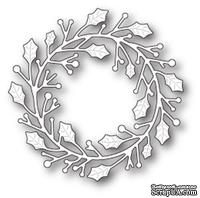Ножи от Poppystamps - Home for the Holidays Wreath craft die - ScrapUA.com