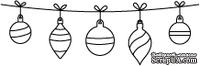 Штамп от Poppystamps -  String of Ornaments  