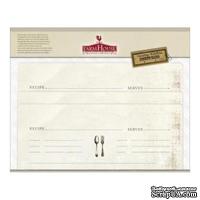 Карточки для журналинга Farm House - Country Kitchen Recipe Cards - Secret Recipe - ScrapUA.com