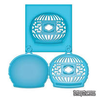 Лезвие от Spellbinders - Die D-Lites™ - Bird Cage One, S2-029 - Клетка для птиц - ScrapUA.com