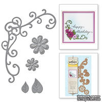 Нож для вырубки от Spellbinders - Flower and Vine - ScrapUA.com