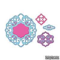 Нож для вырубки от Spellbinders - Lattice Pendants - ScrapUA.com
