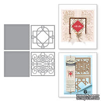 Ножи от Spellbinders - Calligraphy Flourish Tiles - ScrapUA.com