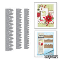 Ножи от Spellbinders - Lilly Pearl Flat Flower/Border - ScrapUA.com