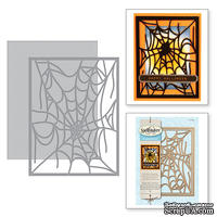 Ножи от Spellbinders - Spider Web Card Front - ScrapUA.com