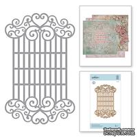 Нож для вырубки от Spellbinders - Swirl Lattice Panel - ScrapUA.com