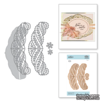 Ножи для вырубки от Spellbinders - Shapeabilities Regal Bandeau Topper Etched Dies Vintage Treasures by Becca Feeken - ScrapUA.com