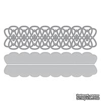 Ножи для вырубки от Spellbinders - Shapeabilities Infinity Link Border Etched Wafer Thin Dies Metal - ScrapUA.com