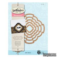 Нож для вырубки от Spellbinders - Art Deco - Savoy Labels - ScrapUA.com