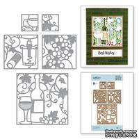 Нож для вырубки от Spellbinders - Wine Snippets - ScrapUA.com