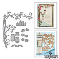 Нож для вырубки от Spellbinders - Stacey Caron - Botanical Bliss - Elegant Branch - ScrapUA.com