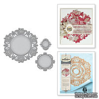Нож для вырубки от Spellbinders - Stile Floreal Medallion