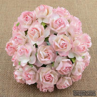 Дикая роза, цвет бледно-розовый диаметр - 30мм, 1 шт.