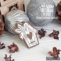 Деревянная фишка ScrapBox - Фишка скворечник Fl-036 - ScrapUA.com