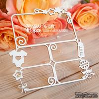 Чипборд ScrapBox - Метрика малышковая Hc-034 - ScrapUA.com