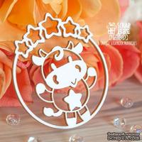 Чипборд ScrapBox - Зодиак Телец Hc-040 - ScrapUA.com