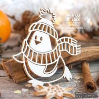 Чипборд ScrapBox - Пингвин в шарфике Hc-075 - ScrapUA.com