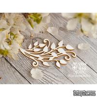 Чипборд ScrapBox - Веточка с завитушками и листиками Hf-054 - ScrapUA.com