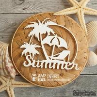 Чипборд  ScrapBox - островок в круге Summer Hf-068 - ScrapUA.com