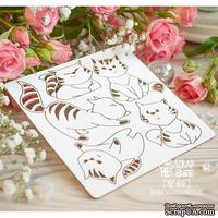 Чипборд ScrapBox - Набор котики Hf-166 - ScrapUA.com