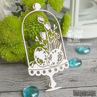 Чипборд ScrapBox - пасхальная композиция Hh-093 - ScrapUA.com