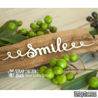 Чипборд ScrapBox - Надпись Smile Hi-308 - ScrapUA.com