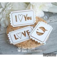 Чипборд ScrapBox - билетики раздельные Hm-043 - ScrapUA.com