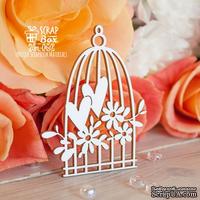 Чипборд ScrapBox - Клеточка с сердечками Hm-060 - ScrapUA.com