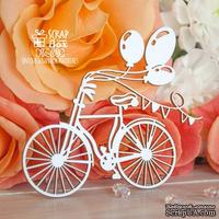 Чипборд ScrapBox - Велосипед с воздушными шариками Ho-108 - ScrapUA.com