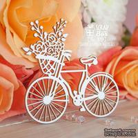 Чипборд ScrapBox - Велосипед с корзиной цветов Ho-109 - ScrapUA.com